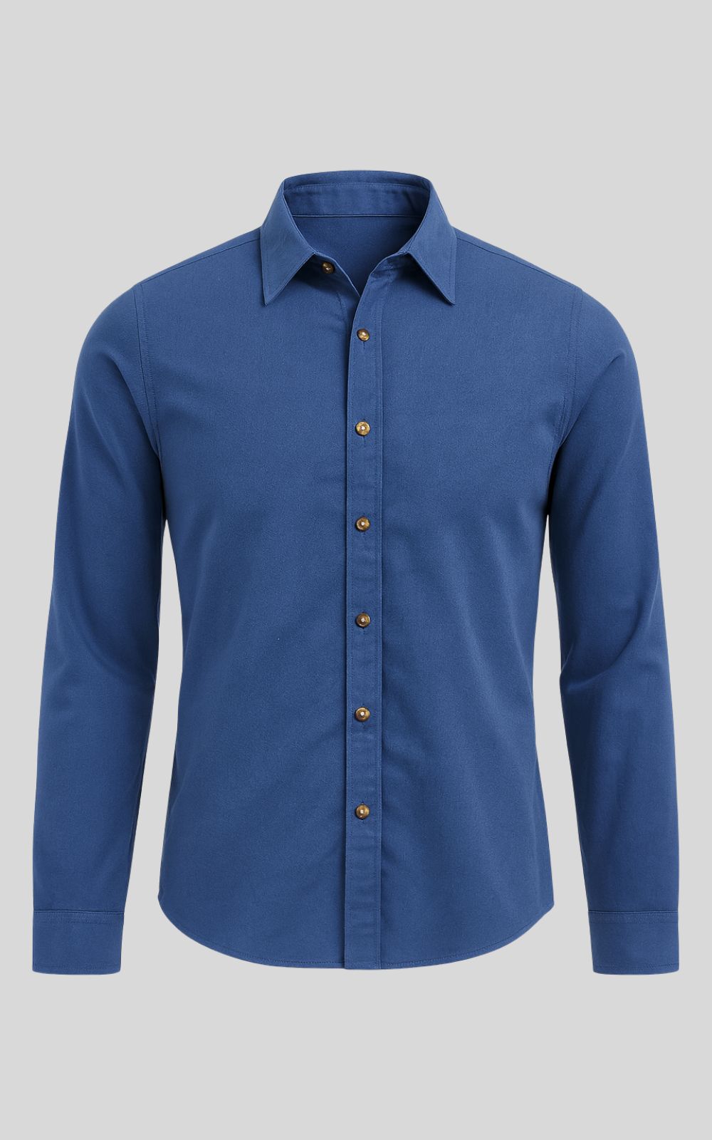 CAMISA-AZUL-PETROLEO-ML-FRONTAL