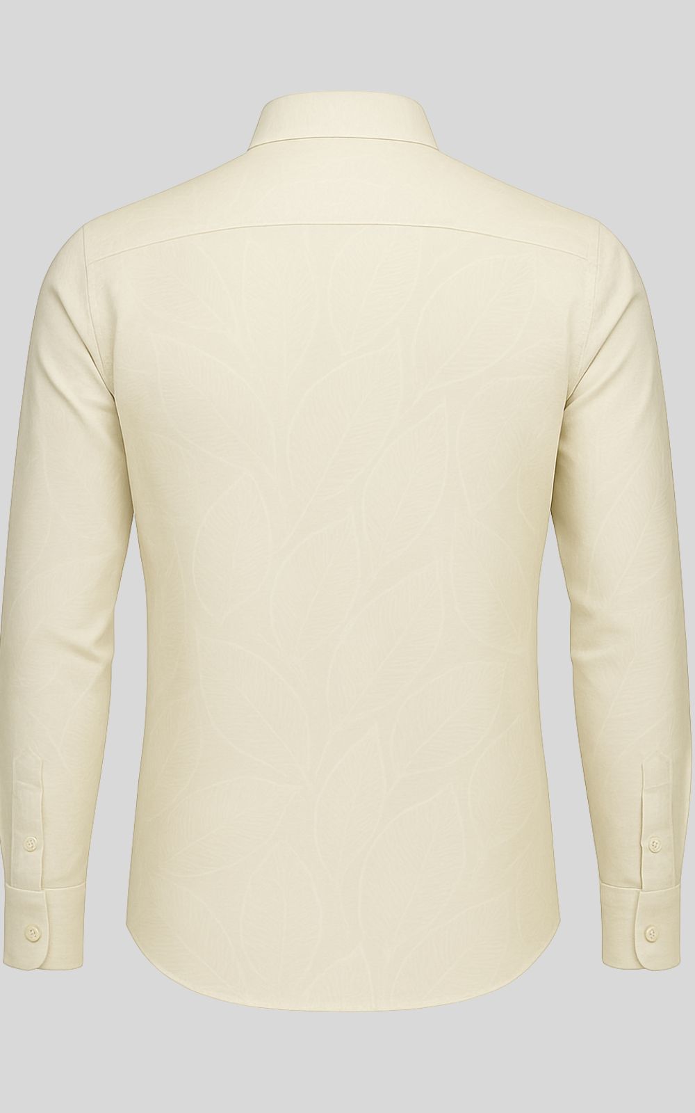 Camisa Blanca Estampada ML - Imagen 4