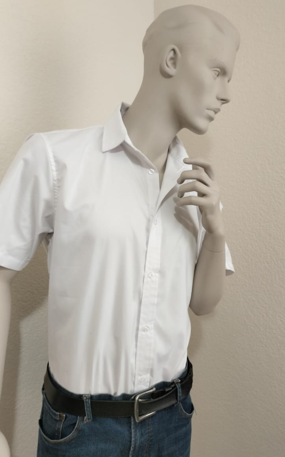 Camisa Lisa Blanca MC