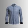 SS01011-Camisa-Cuadros-Negro-ML-FRENTE