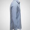 Camisa-Cuadros-Azul-Gris-ML-SS01005-Lateral