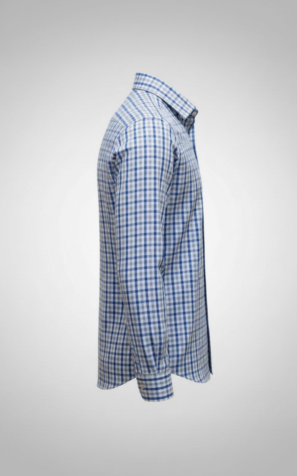 Camisa-Cuadros-Azul-Gris-ML-SS01005-Lateral